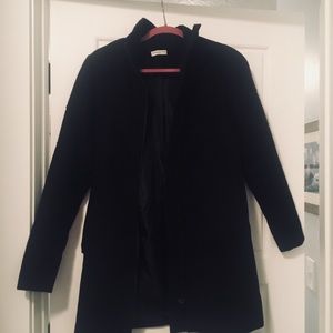 Jacqueline de yong black coat- size Xsmall